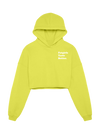 FAT GIRLS TASTE BETTER CROPPED HOODIE